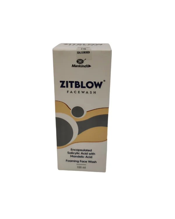zitblow facewash